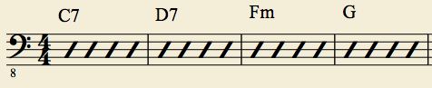 chord progression example