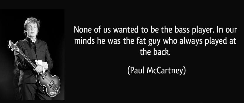 paul mccartney bass meme quote