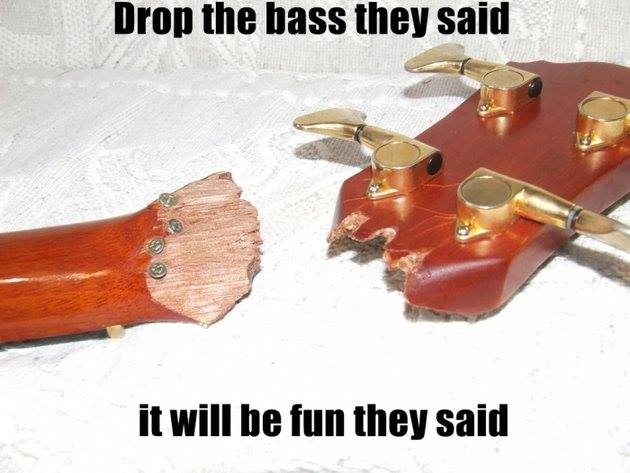 drop the bass they said
