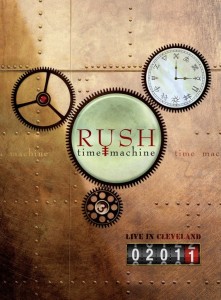 rush time machine tour live in cleveland album cover