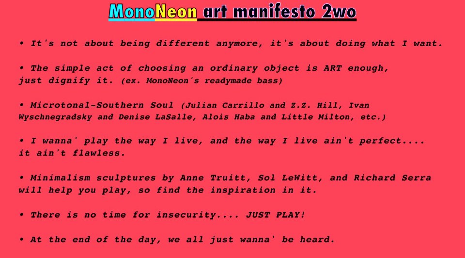 mononeon manifesto 2