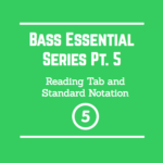 reading tab and standard notation bass guitar smart bass guitar
