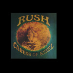 rush caress of steel album cover album review
